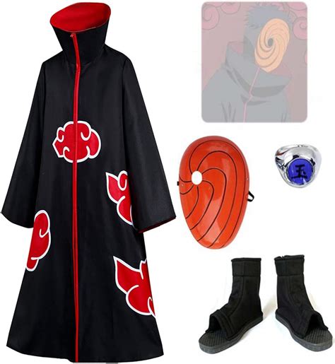 akatsuki shoes cosplay|akatsuki cloak.